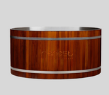 Wood Oval Cold Plunge Tub