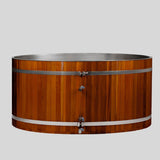 Wood Oval Cold Plunge Tub